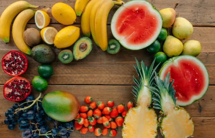 Gesunde Ernährung - Obst-Auswahl